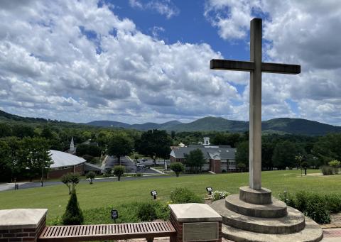 The TMU campus is serene as summer semester continues. (Photo/Jerry Grillo)