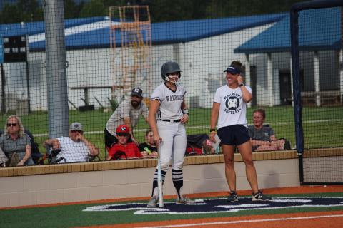 The Lady Warriors notched their first win of the season. MARK TURNER/WCN