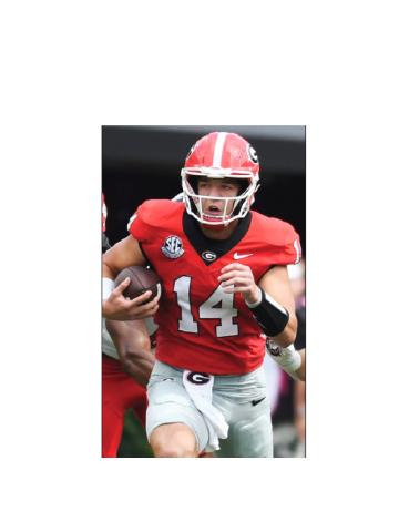 The Georgia Bulldogs and the Georgia Tech Yellow Jackets will meet in Atlanta on Friday.