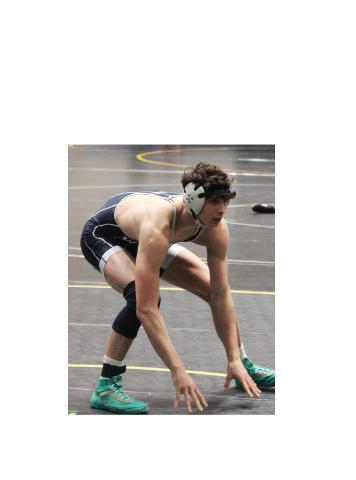 Sam Harkins picked up several wins in the 165-pound class during the duals tournament. MARK TURNER/WCN