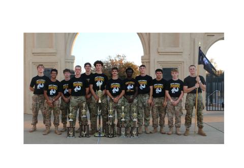 The White County High School JROTC Raider team.