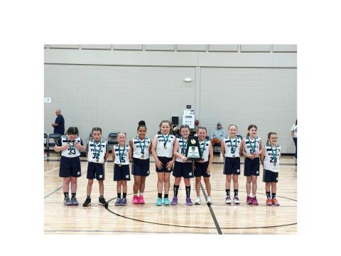 Members of the White County 8U team, top photo, show off the hardware after winning the Class C state title last Saturday in Cleveland. The team members are, from left, Ellie Jane Miller, Collins Coker, Breckan Milligan, Leilah Brown, Averie Morgan, Kamryn Pressley, Warryn Giles, Charli Vandiver, Madison Worley and Lily Thomas.