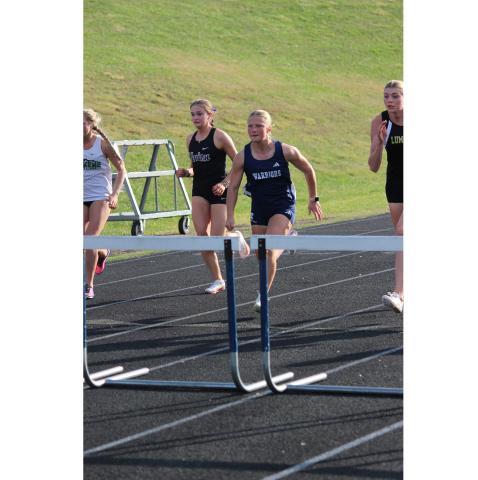WCHS freshman Katana Rickett won the 100-meter hurdles. MARK TURNER /WCN