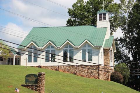 First Presbyterian Church of Cleveland serves as one of the locations for the Matthew 25 Alliance Resource Center, which provides connections to resources and support for individuals facing poverty, homelessness or the risk of homelessness. CARLY HENDERSON/WCN