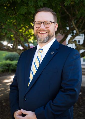 Truett McConnell University President Larry Lyon will be formally inaugurated at 6:30 p.m. on Thursday, Sept. 24, in the George Blaurock Student Wellness Center. SUBMITTED PHOTO