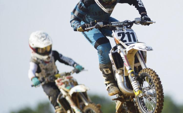 Wyatt Bass finished second in a pair of races at the regional qualifier. (Photo/Katie Bass)
