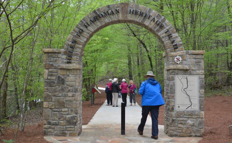 Hardman Farm has seen paid admissions rise as use of the Helen to Hardman Heritage Trail has increased. (File photos/Wayne Hardy)