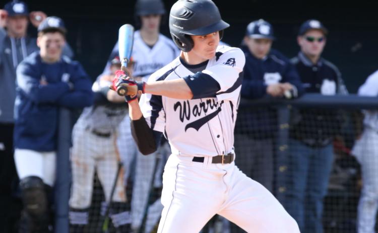 Dylan Sargent delivered a game-wnning infield single in the bottom of the seventh inning in the win over Johnson. (Photo/Staci Sulhoff)