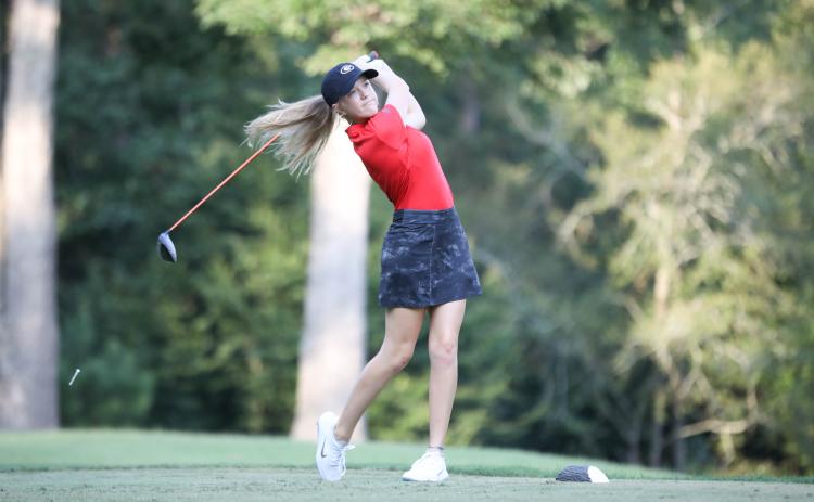 Caroline Craig won a state title during her prep career at White County High School.  (Photo/ UGA Sports Communications