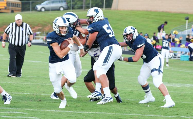 The GHSA is still planning to allow high school football teams to officially start practice July 27, while the rest of the fall sports will begin in August. (Photo/Staci Sulhoff)