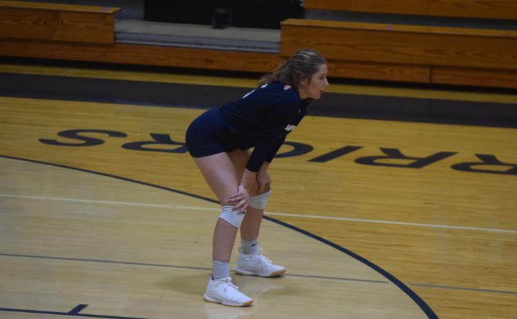 Jenna Ash, above, and the Lady Warriors open the home schedule today against North Forsyth and Rabun County.  (Photo/Mark Turner)