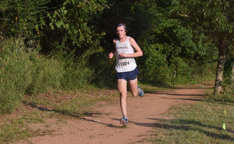 Eamonn O'Bryant had the best finish of the day for WCHS, placing 23rd overall in the boy's race.