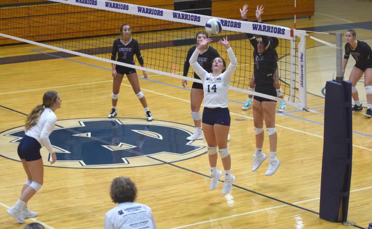 Freshman Linsey Burke surpassed the 500-assist mark last week during a win over Lumpkin County, setting a single-season school record. (Photo/Mark Turner)