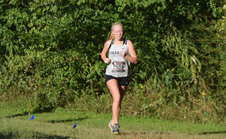 Reese Vandegriff, above, and the Lady Warriors are ranked fifth in the Class AAA poll. (Photo/Mark Turner)