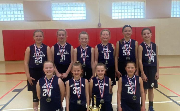 The 10U girl's team finished second last week at the District 7 tournament, earning a bid to the Class C State Tournament this weekend in Clayton. (Photo/WCRD)