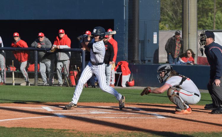 Jake Johnson had a team-high .424 batting average during the regular season. (Photo/Mark Turner)