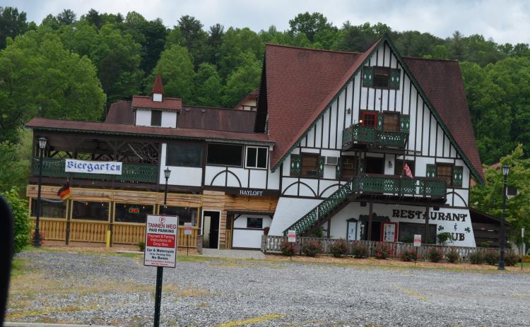 The Hayloft Restaurant in Helen.