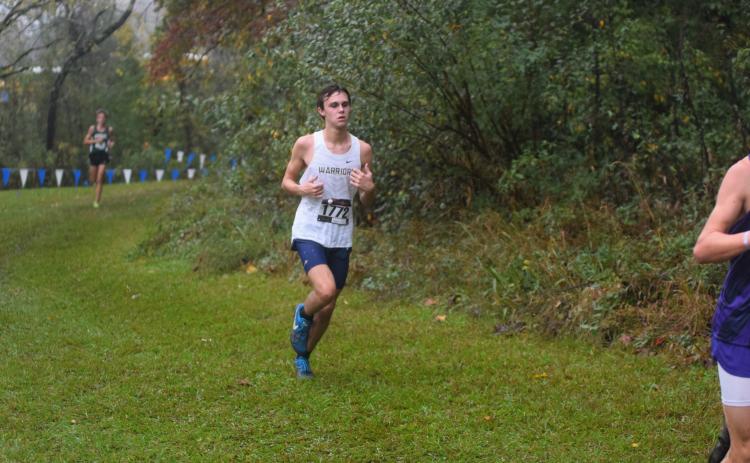 Lance Kelley is the Warriors' top returning runner on the boy's squad. (Photo/Mark Turner)