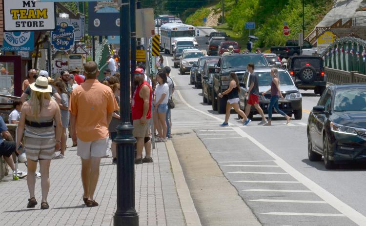 GDOT workshop bringing changes to sidewalk and crosswalks in Helen.