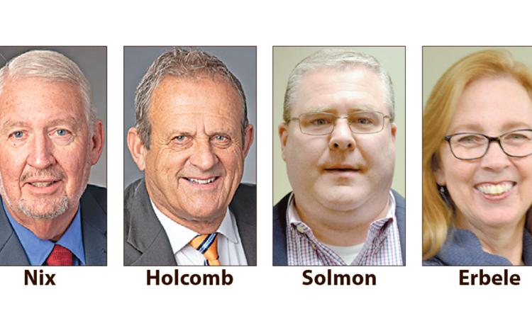 Four seats up for election between county commission, board of education