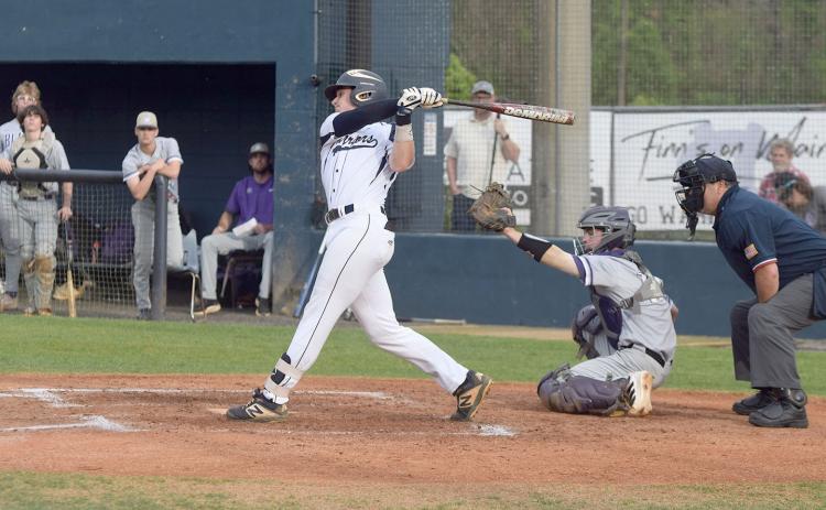 Nate Bray, left, and the Warrior baseball team kick off the season during the first week of February. (Photo/Mark Turner)