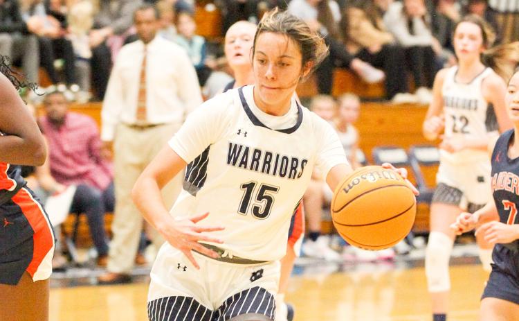 Naomi Roberts had 11 points in the region game against Lumpkin County. (Photo/Staci Sulhoff)