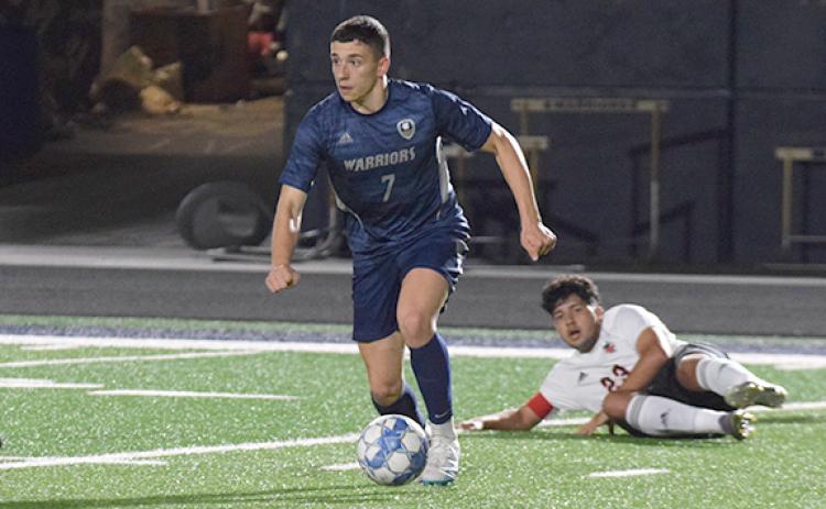 Cohen Cantrell was the lone Warrior named to the Boy's All-Region first team.