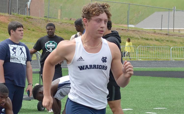 Cam Wilson qualified for the state meet in both spring events during the sectional.