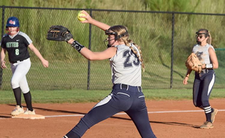 When the White County Middle School softball team, along with the volleyball and football teams, take the field this fall, sixth graders will be allowed to play for the first time. (Photo/Mark Turner)