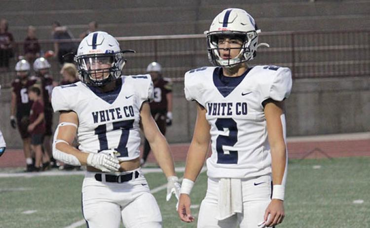 Two of the top scoring teams in Class AAA meet Friday night in Dahlonega. The Warriors, including running back Ryan Fowler and quarterback Tripp Nix, are averaging 33 points per game. (Photo/Mark Turner)