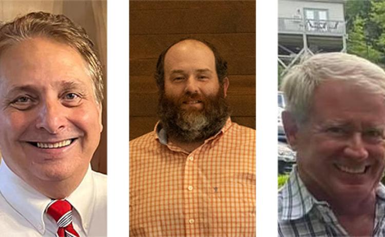 Randy Summers, Mervin Barbree and Lee Landress