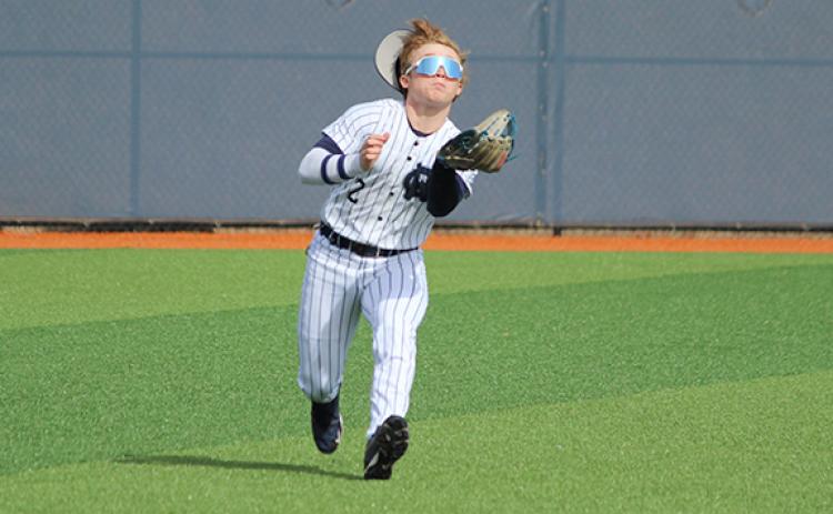 Cooper Garrett, above, and the White County High School baseball team have won four straight games after knocking off East Jackson 4-0 last night. (Photo/Mark Turner)