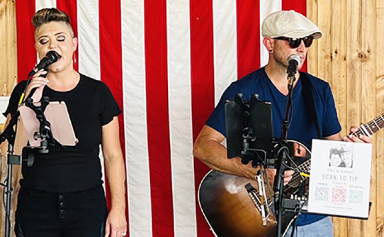 Obe and Amber Brown will perform at the Business Block Party at Freedom Park today. (Photo/submitted)