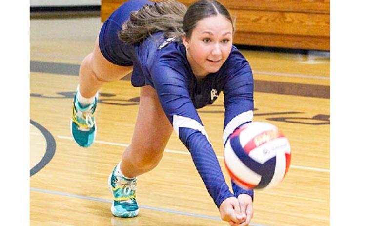 Jenna Pratt is one of the senior leaders for the Lady Warriors. (Photo/Staci Sulhoff)