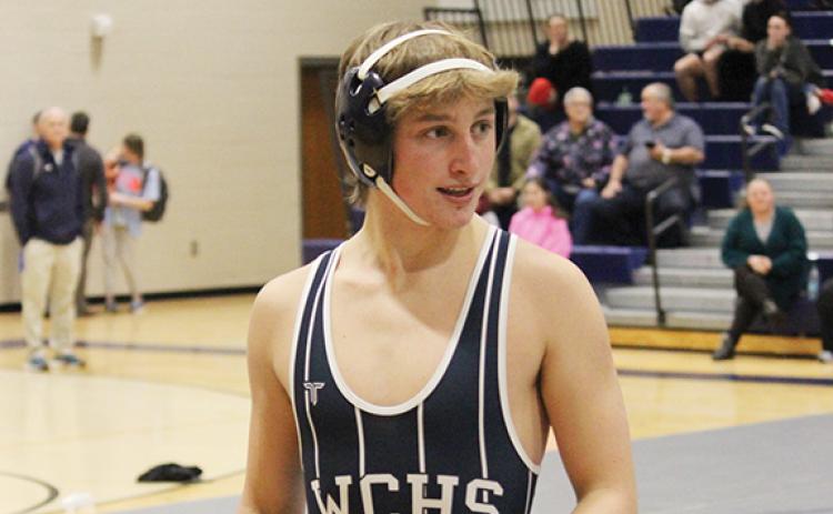 Davin Lightsey was second at 144 pounds.  (Photos/Mark Turner)