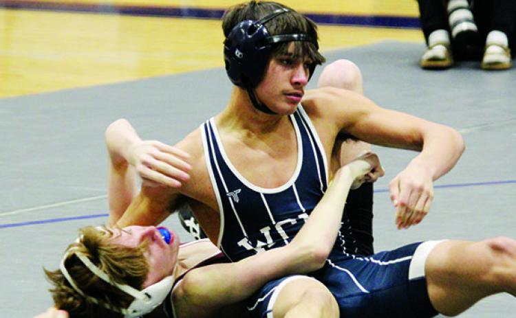 The Warriors, including Hunter Smith, will vie for the 6-AAA duals title today in Cleveland. (Photo/Mark Turner)