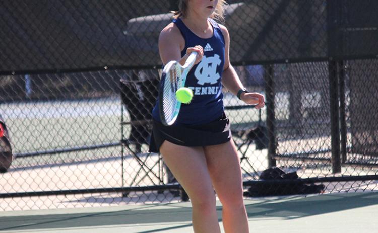Maggie Anglin and the Lady Warriors' tennis team is looking to make another state run.