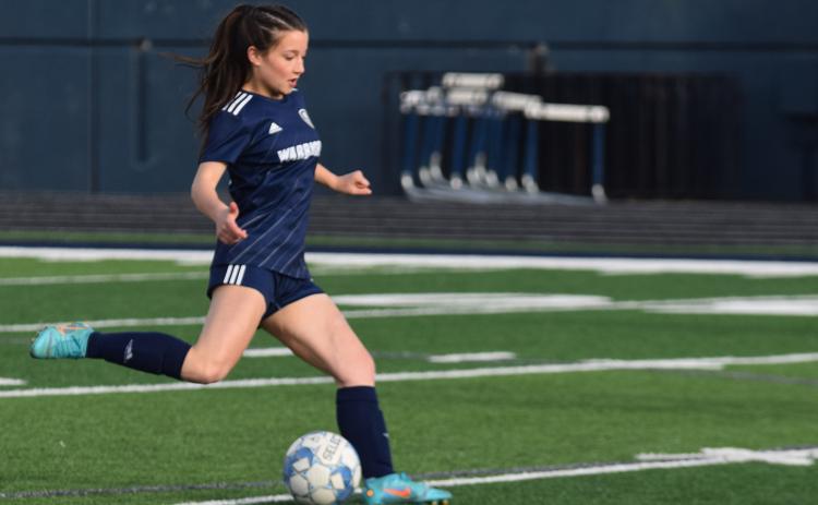 Lilly Gann, will be the a co-captain for the WCHS girl's squad this spring. (Photos/Mark Turner)