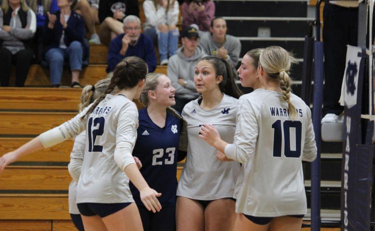 The Lady Warriors' volleyball team made a run to the Class AAA state semifinals last fall for the second time in school history. (Photo/Mark Turner)