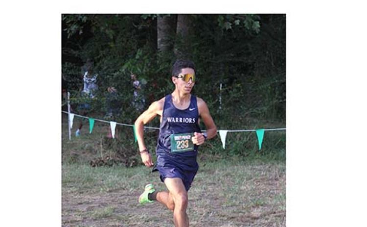 Alex Brannon was fifth in the Class AAA boy's sectional race. MARK TURNER/WCN