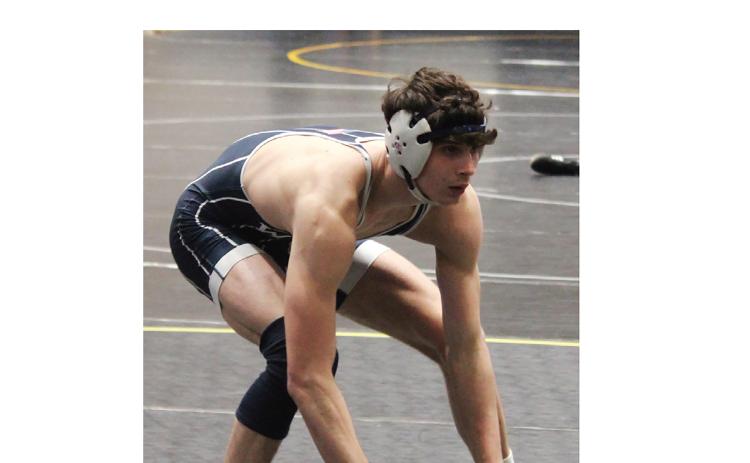 Sam Harkins picked up several wins in the 165-pound class during the duals tournament. MARK TURNER/WCN