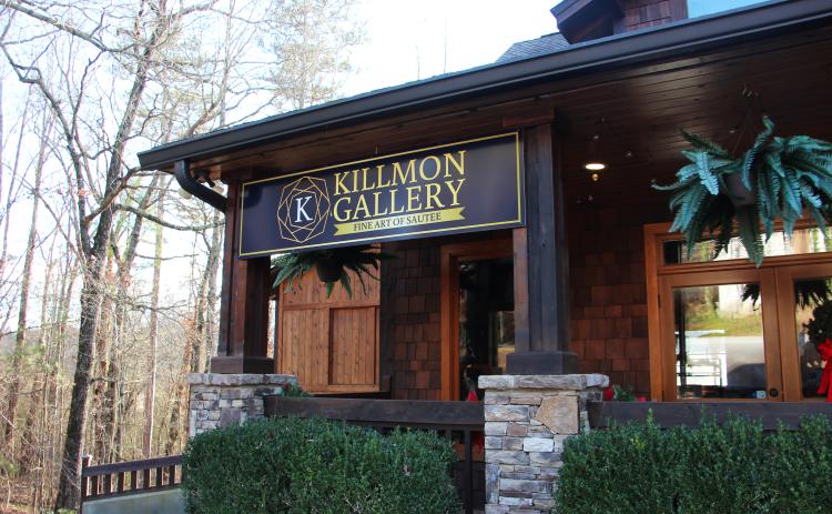 The Killmon Gallery at 2454 GA-17 in Sautee Nacoochee will host the Cowboys & Angels Art Show & Fundraiser Dec. 6 through Jan. 5. CARLY HENDERSON/WCN