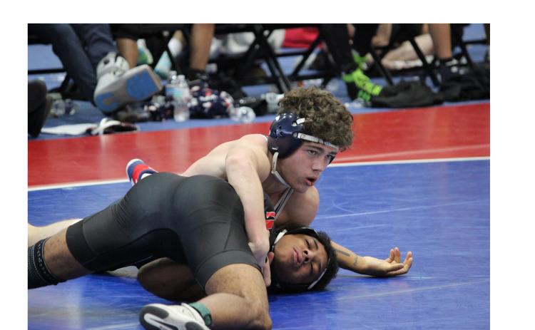 Luician London, above, and the Warriors will compete in the 6-AAA Traditional tournament Friday in Dahlonega. MARK TURNER/WCN
