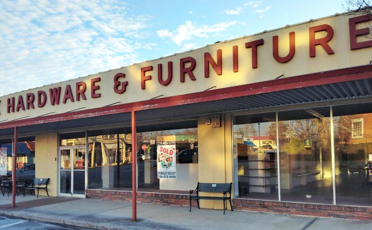 The Nix Hardware & Furniture Store on the square in downtown Cleveland has new owners. The property closed on Feb. 13. DENISE ETHERIDGE/WCN