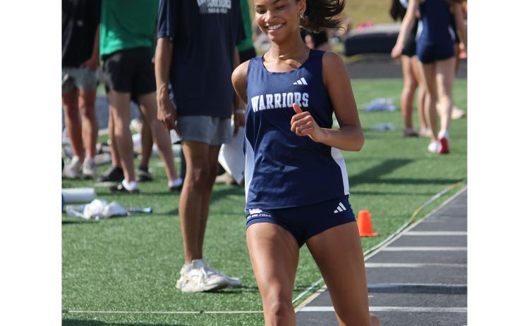 Kady McCollough is part of the WCHS contingent at the state meet in Athens. MARK TURNER/WCN