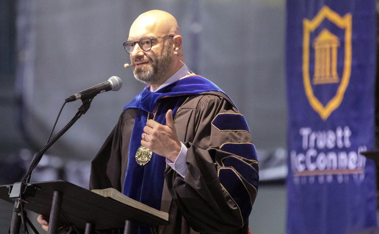 Emir Caner was Truett McConnell University’s president for 17 years. He separated from TMU in September 2025.