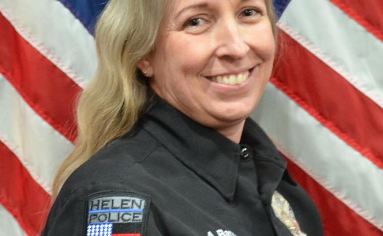 Helen Police Chief Aletha Barrett