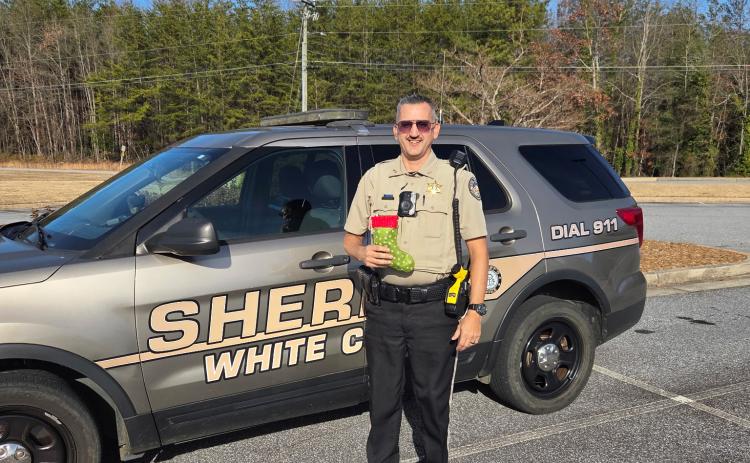 White County Sheriff's Office Deputy Pete Dorsey stands in front of his patrol vehicle. Dorsey is beginning his 10th year as a school resource officer, serving students by promoting safety, building trust and creating positive relationships on campus. SUBMITTED PHOTOS