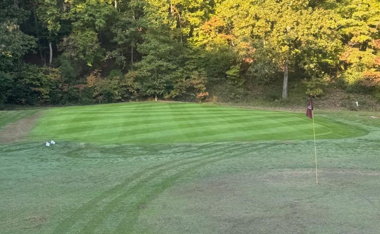Valhalla Resort and Golf Club recently reseeded the golf course with AU Victory creeping bentgrass, a cultivar that can withstand high heat and humidity. SUBMITTED PHOTO